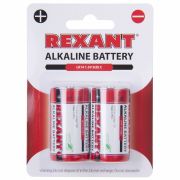 REXANT 301014 Алкалиновая батарейка тип С/LR14 1,5 V 2 шт. блистер REXANT