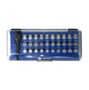 Мастак 05800031C Набор вставок (бит) 1/4&quot;&quot;, PH, PZ, Hex, Torx, Slotted, 31 предмет