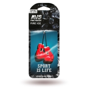 AVS A07406S Ароматизатор AVS APS-009 Sport is Life (аром. Fire Ice/Огненный лёд) (бумажные)