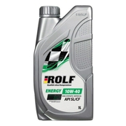 ROLF 322424 ROLF полусинтетическое ENERGY 10w40 API SL/CF  1л пластик