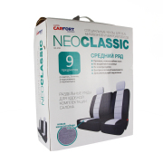 CARFORT NC3731 Чехлы CARFORT NeoClassic  комплект для дивана 60/40, серый, 9 предм.