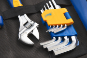 Kraft KT703015 Набор инструмента 17 предметов, сумка, Household