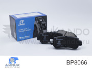 AKNUK BP8066 Колодки тормозные дисковые задние MAZDA CX-5 (KE, GH) 2.0 AKNUK