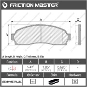Friction Master MKD883
