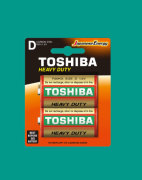 TOSHIBA R20KGBP2TGTESS Батарейка  (2шт) D R20 солевая