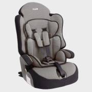 Siger КРЕС0148 Детское автомобильное кресло SIGER ""Прайм ISOFIX"" серый, 1-12 лет, 9-36 кг, группа 1/2/3