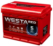 WESTA 6СТ60VLRED Батарея аккумуляторная 60А/ч 640А 12V Прямая поляр. стандартные клеммы