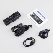 SilverStone F1 NTK60FTAXIII Видеорегистратор ,с внутрисалонн.камерой,140°,Full HD,1,5