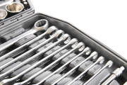 Kraft KT700677 Набор инструмента 1/2&quot;DR и 1/4&quot;DR 73 предмета, PRO
