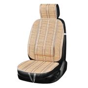 Skyway S01302031 Накидка сиденья бамбук SKYWAY Summer-06 с поддержкой спины бежевый 1 шт