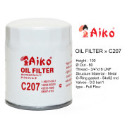 AIKO C207 Фильтр масляный FORD / NISSAN / SUBARU / ISUZU
