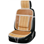 Skyway S01302047 Накидка сиденья папирус SKYWAY Summer-04 с поддержкой спины коричнево/бежевый 1 шт