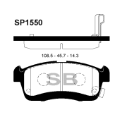 Sangsin brake SP1550