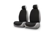 CARFORT SM4311 Накидки CARFORT Shammy, комплект для переднего ряда, микровелюр, черный,  2шт.