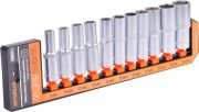 АвтоDело 39853 набор головок высоких 11пр DR1/2""; 6РТ; 8-24мм; холдер