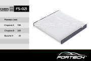 Fortech FS021 Фильтр салонный