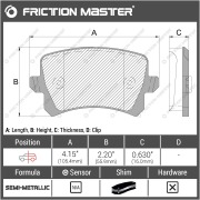 Friction Master MKD1108