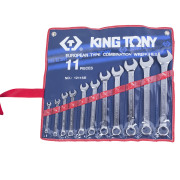 KING TONY 1211SR Набор комбинированных ключей, 1/4&quot;&quot;-15/16&quot;&quot;, 11 предметов