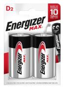 Energizer E302306800 Батарейка алкалиновая MAX D 1,5 В упаковка 2 шт.