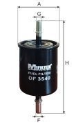 M-Filter DF3540 Топливный фильтр