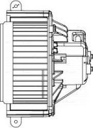 LUZAR LFH0973 Э/вентилятор отоп. для а/м Renault Kangoo II (07-)/Master III (10-) (LFh 0973)