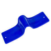 DOLLEX SPL64 Рамка номерного знака силиконовая без адаптера, синяя