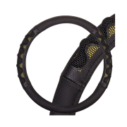 Skyway S01102420 Оплетка SKYWAY Racer-2 M Черно/Желтая экокожа
