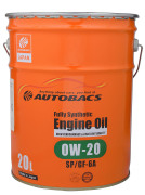 AUTOBACS A00032231 Моторное масло Синтетическое 0W-20 20л