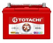 TOTACHI 90675 Батарея аккумуляторная 75А/ч 580А обратная полярн. стандартные (Европа) клеммы