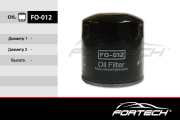 Fortech FO012 Фильтр масляный
