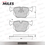 Miles E510095 Колодки тормозные