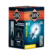 AWM 410300023 Лампа накаливания AWM R2 24V 55W/50W (P45T)