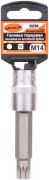 АвтоDело 39204 Головка 1/2 L 100мм со вставкой SPLINE M14 Professional