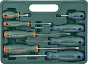 Jonnesway D71PP08S Набор отверток стержневых ANTI-SLIP GRIP, 8 предметов