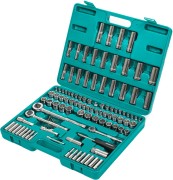 Jonnesway S05H48107S Набор инструмента универсальный 1/4"", 3/8"" и 1/2""DR, 107 предметов