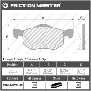 Friction Master MKD843