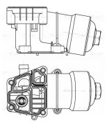 LUZAR LBP1806 Корпус маслоохладителя для а/м VW Golf VI (08-)/Tiguan (08-) 1.6D/2.0D (LBP 1806)
