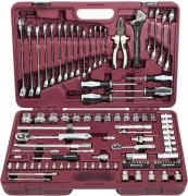 THORVIK UTS0101 Набор инструмента универсальный 1/4&quot;&quot;, 1/2&quot;&quot;DR, 101 предмет
