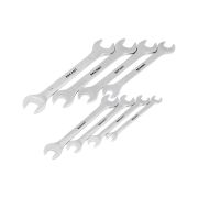 REXANT 125844 Набор ключей рожковых REXANT (8-24 мм), 8 шт., CrV, зеркальное хромирование