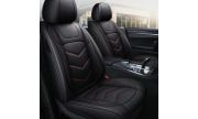 CARFORT WA6053 Чехлы (накидки) CARFORT Wave 3, экокожа, комплект, черный с красной прошивкой