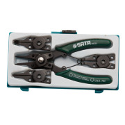 SATA 09251 Инструмент (набор)   5пр. д/снятия Стопорных Колец. (пласт.кор.)