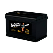 WESTA 6СТ75VLR Батарея аккумуляторная 75А/ч 700А 12V Обратная поляр. стандартные клеммы