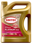 SINTEC 600281 Масло моторное 5W-30 синтетика 5 л.