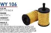 WUNDER filter WY106