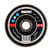 ABRO FD10016A80R абразивный лепестковый торцевой диск, использующийся в паре с угловой шлифовальной машиной (УШМ)