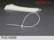 FENOX FUC14250 Хомут пластиковый (Стяжка) 4x250 мм, белый