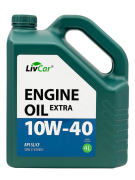 LivCar LC2611040004 LIVCAR ENGINE OIL EXTRA 10W40 API SL/CF (4L)