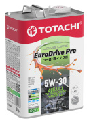 TOTACHI E7804 Масло моторное синтетика TOTACHI EURODRIVE PRO LL Fully Synthetic API SN, ACEA C3 5W-30 4 л.