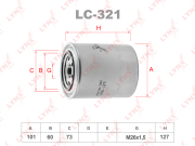 LYNXauto LC321 Фильтр масляный