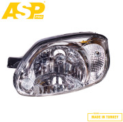 ASP LF1003 Фара передняя HYUNDAI ACCENT (2004-2006) левая с электрокорректором